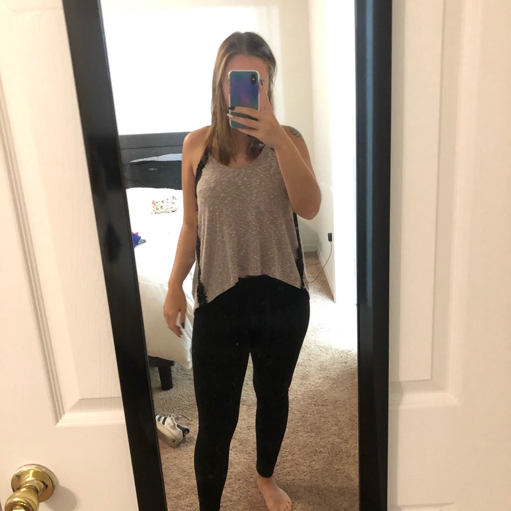 High low tank top